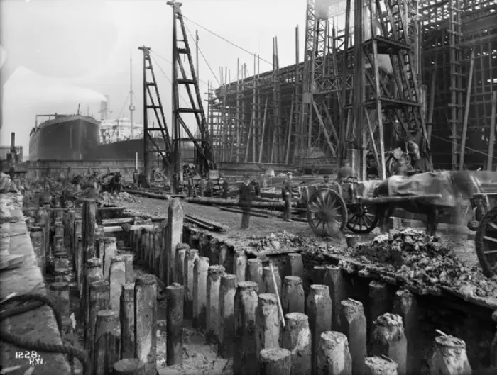 Framed Print : Harland & Wolff Collection - National Museums NI Framed Print : Harland & Wolff Collection - National Museums NI