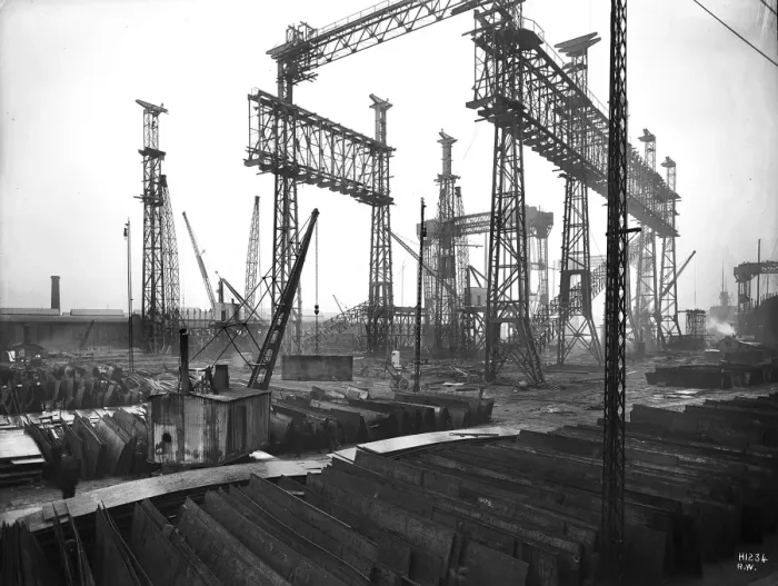 Framed Print : Harland & Wolff Collection - National Museums NI Framed Print : Harland & Wolff Collection - National Museums NI