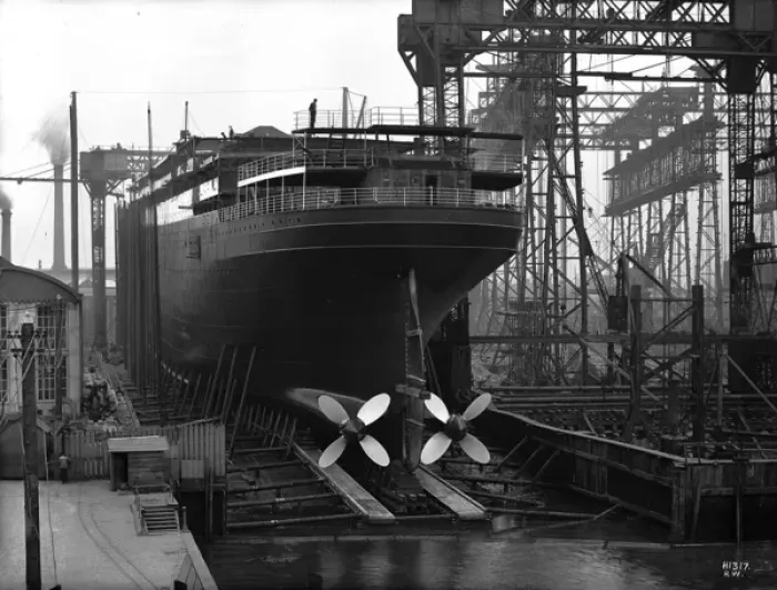 Framed Print : Harland & Wolff Collection - National Museums NI Framed Print : Harland & Wolff Collection - National Museums NI