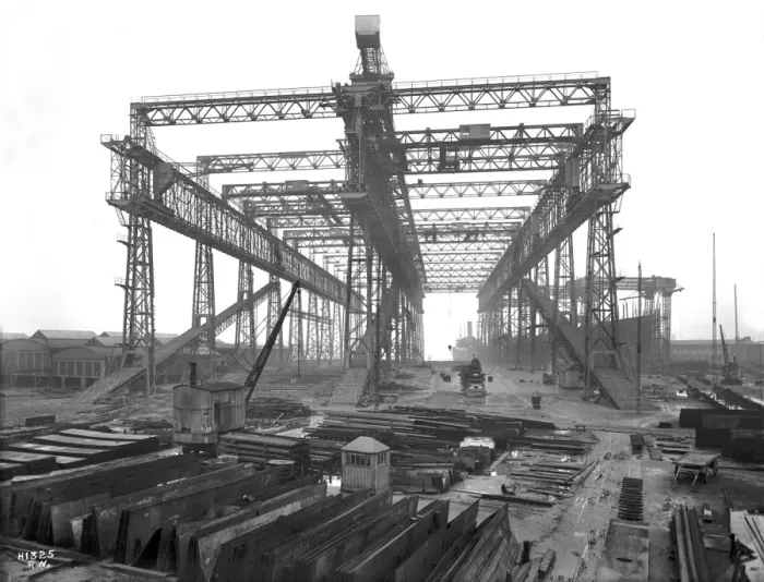 Framed Print : Harland & Wolff Collection - National Museums NI Framed Print : Harland & Wolff Collection - National Museums NI