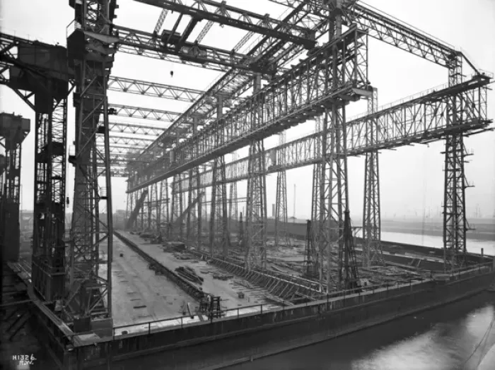 Framed Print : Harland & Wolff Collection - National Museums NI Framed Print : Harland & Wolff Collection - National Museums NI
