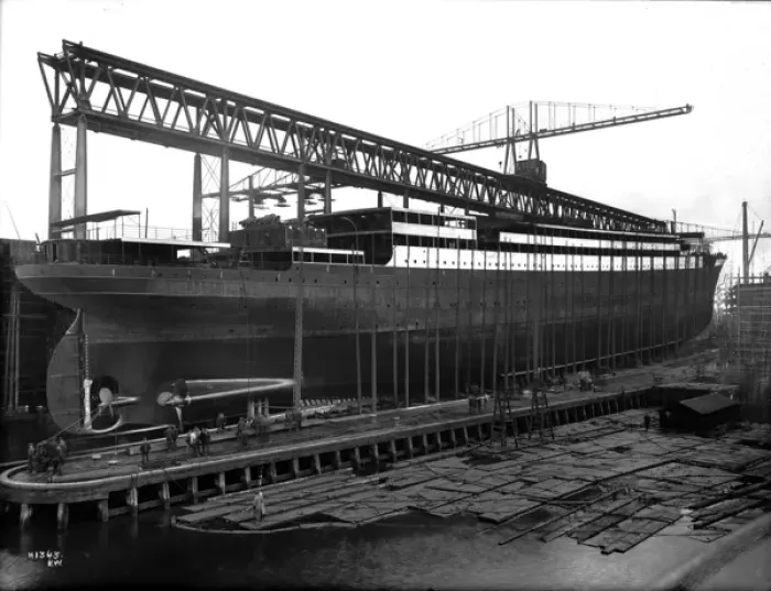 Framed Print : Harland & Wolff Collection - National Museums NI Framed Print : Harland & Wolff Collection - National Museums NI