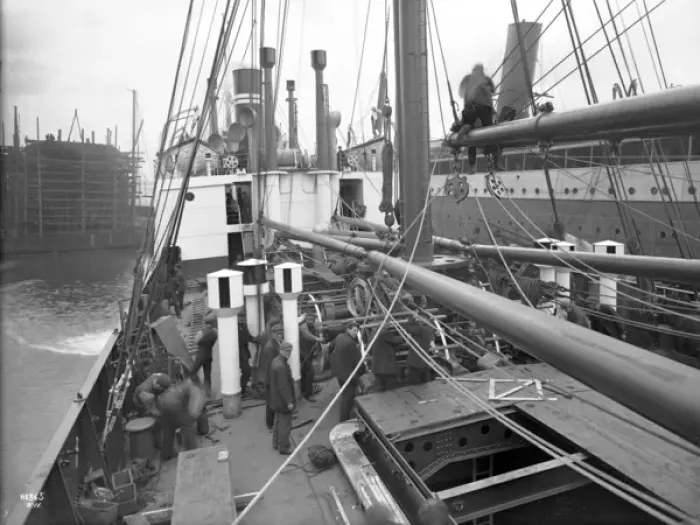 Framed Print : Harland & Wolff Collection - National Museums NI Framed Print : Harland & Wolff Collection - National Museums NI