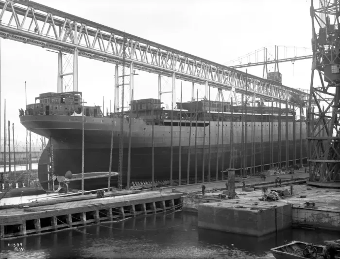 Framed Print : Harland & Wolff Collection - National Museums NI Framed Print : Harland & Wolff Collection - National Museums NI