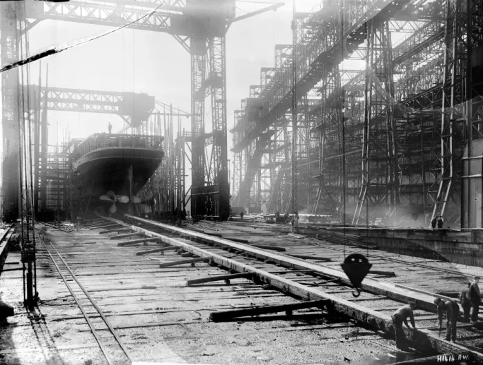 Framed Print : Harland & Wolff Collection - National Museums NI Framed Print : Harland & Wolff Collection - National Museums NI