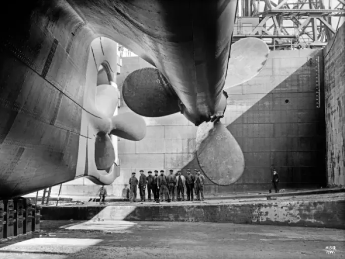 Framed Print : Harland & Wolff Collection - National Museums NI Framed Print : Harland & Wolff Collection - National Museums NI