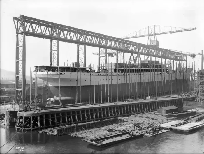 Framed Print : Harland & Wolff Collection - National Museums NI Framed Print : Harland & Wolff Collection - National Museums NI