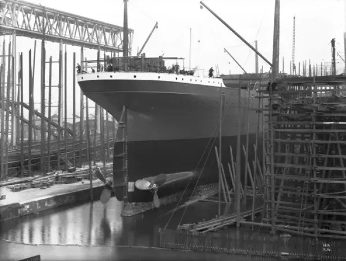 Framed Print : Harland & Wolff Collection - National Museums NI Framed Print : Harland & Wolff Collection - National Museums NI