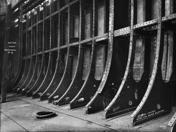 Framed Print : Harland & Wolff Collection - National Museums NI Framed Print : Harland & Wolff Collection - National Museums NI