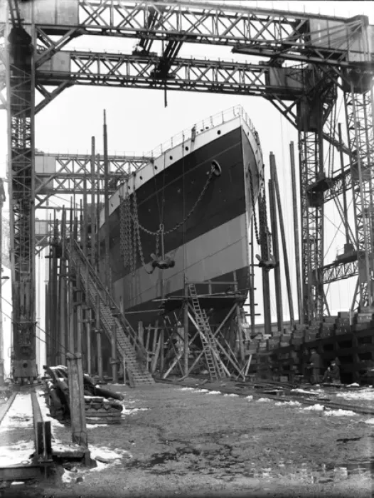Framed Print : Harland & Wolff Collection - National Museums NI Framed Print : Harland & Wolff Collection - National Museums NI