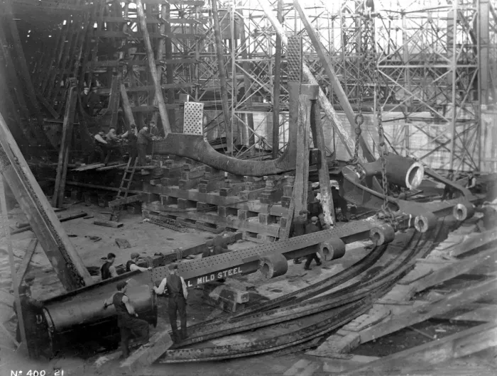 Framed Print : Harland & Wolff Collection - National Museums NI Framed Print : Harland & Wolff Collection - National Museums NI