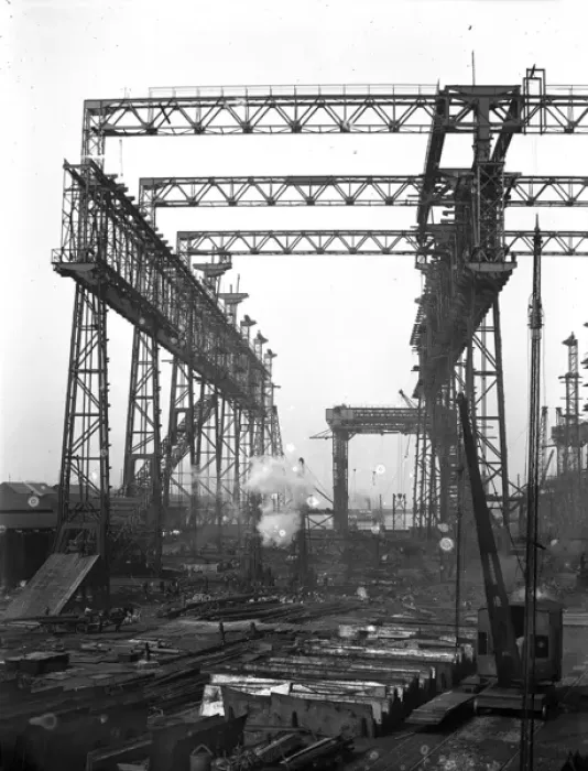 Framed Print : Harland & Wolff Collection - National Museums NI Framed Print : Harland & Wolff Collection - National Museums NI