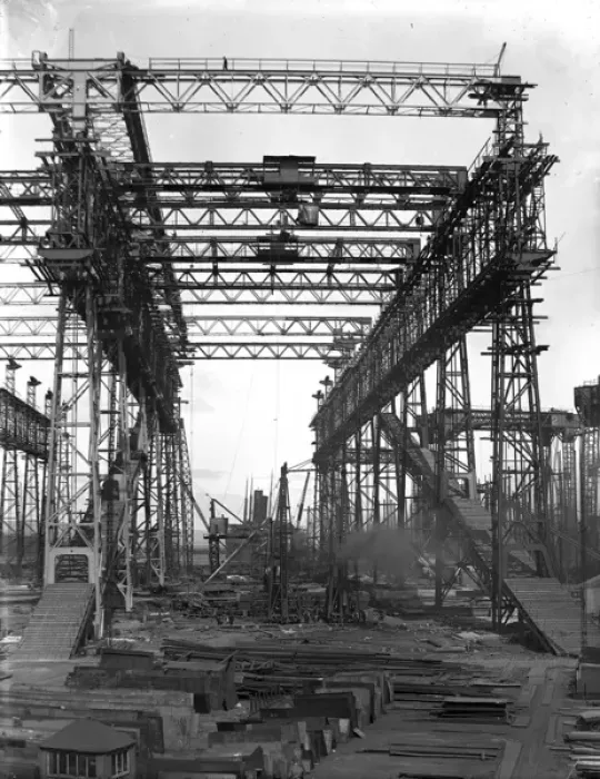 Framed Print : Harland & Wolff Collection - National Museums NI Framed Print : Harland & Wolff Collection - National Museums NI