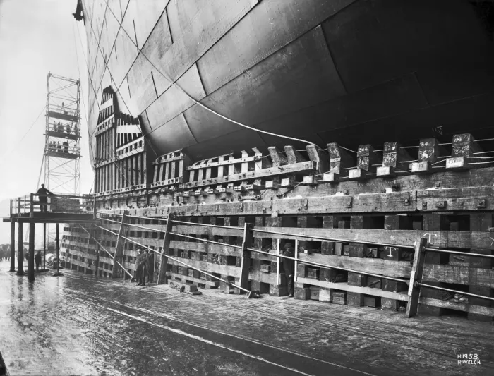 Framed Print : Harland & Wolff Collection - National Museums NI Framed Print : Harland & Wolff Collection - National Museums NI