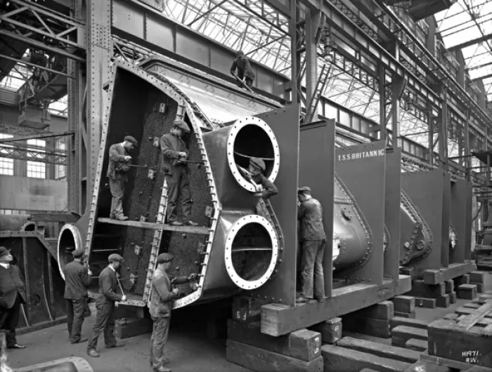 Framed Print : Harland & Wolff Collection - National Museums NI Framed Print : Harland & Wolff Collection - National Museums NI