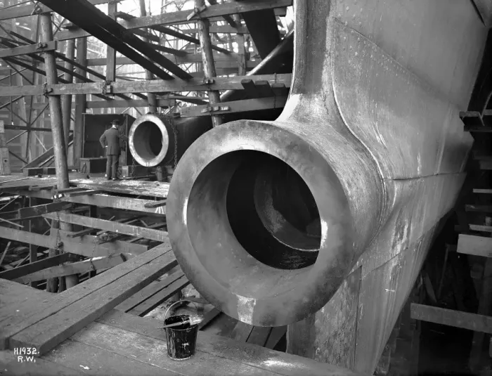 Framed Print : Harland & Wolff Collection - National Museums NI Framed Print : Harland & Wolff Collection - National Museums NI