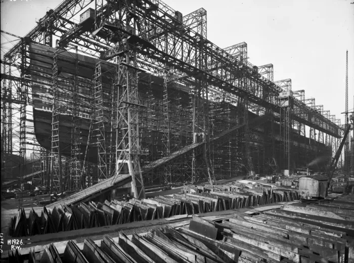 Framed Print : Harland & Wolff Collection - National Museums NI Framed Print : Harland & Wolff Collection - National Museums NI