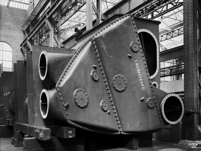 Framed Print : Harland & Wolff Collection - National Museums NI Framed Print : Harland & Wolff Collection - National Museums NI