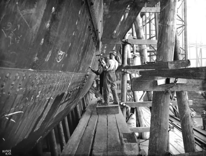 Framed Print : Harland & Wolff Collection - National Museums NI Framed Print : Harland & Wolff Collection - National Museums NI