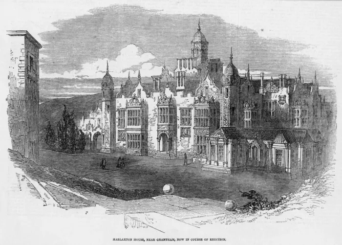 Framed Print : Harlaxton House Framed Print : Harlaxton House