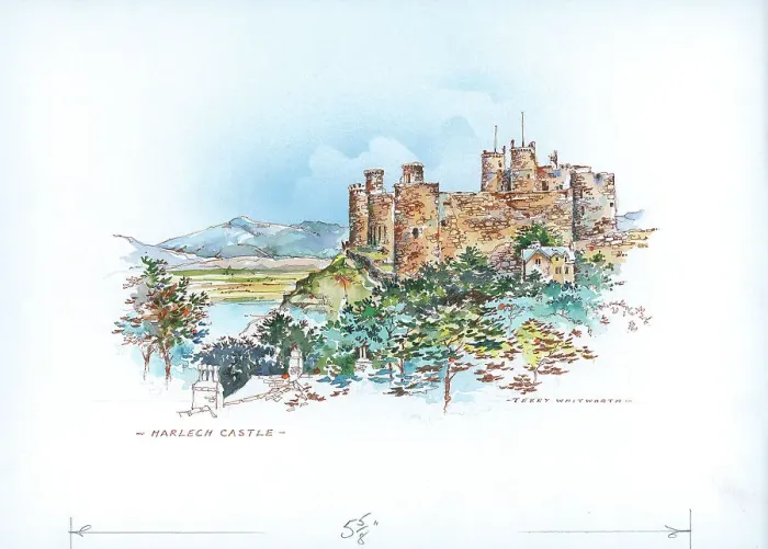 Framed Print : Harlech Castle Framed Print : Harlech Castle