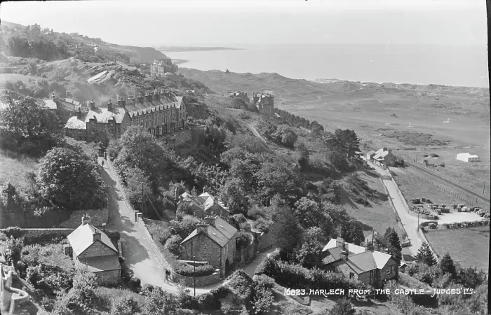 Framed Print : Harlech from the Castle Framed Print : Harlech from the Castle