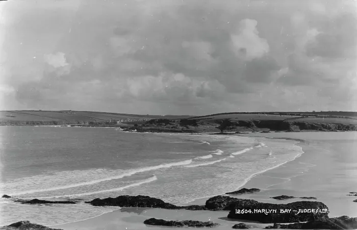 Framed Print : Harlyn Bay