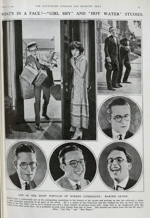 Framed Print : Harold Lloyd Framed Print : Harold Lloyd