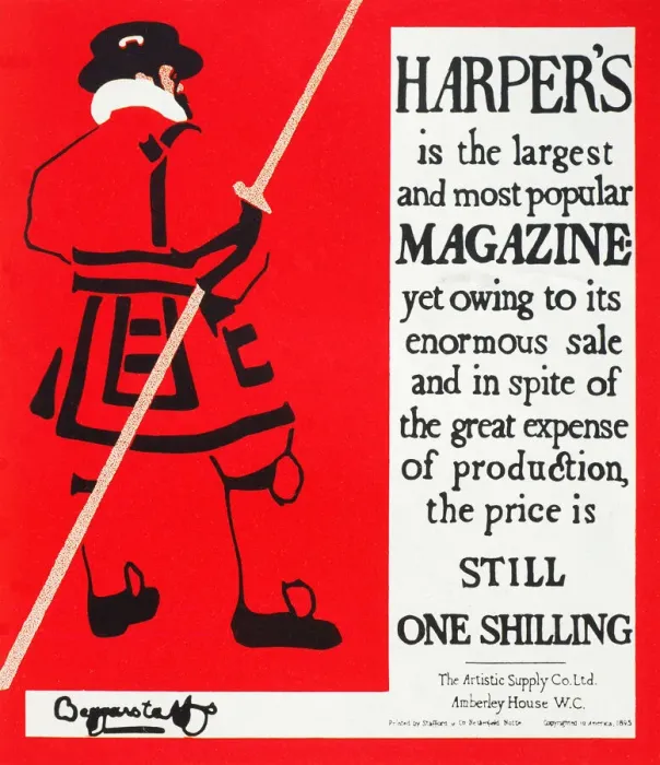 Framed Print : Harpers Magazine Framed Print : Harpers Magazine