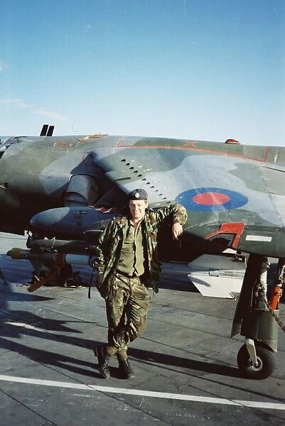 Me with Harrier
