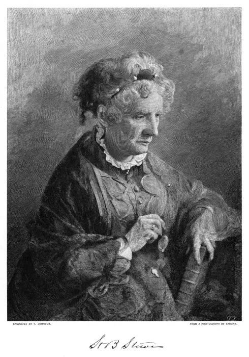 Framed Print : Harriet Beecher Stowe Framed Print : Harriet Beecher Stowe