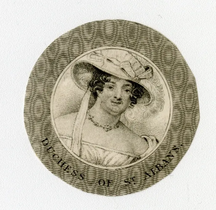 Framed Print : Harriet, Duchess of St Albans