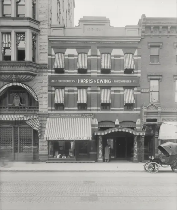 Framed Print : Harris & Ewing, exterior, old studio Framed Print : Harris & Ewing, exterior, old studio