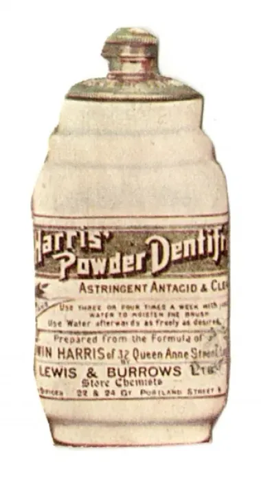 Framed Print : Harris Powder Dentifrice Framed Print : Harris Powder Dentifrice