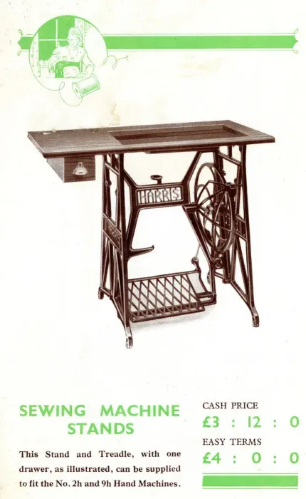 Framed Print : Harris Sewing Machine stand Framed Print : Harris Sewing Machine stand