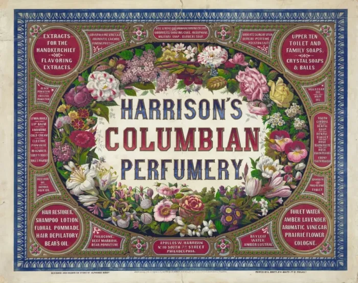 Framed Print : Harrisons Columbian perfumery Framed Print : Harrisons Columbian perfumery