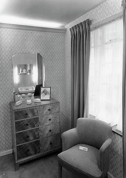 A Harrods display for bedroom furniture