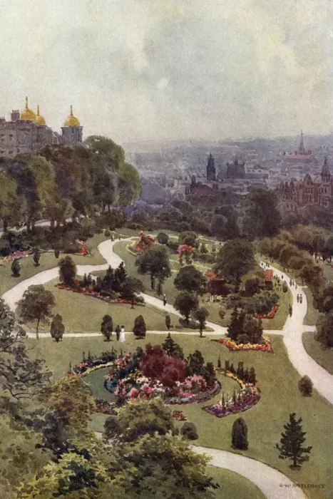 Framed Print : Harrogate Gardens Framed Print : Harrogate Gardens
