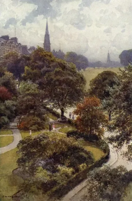Framed Print : Harrogate Stray Framed Print : Harrogate Stray