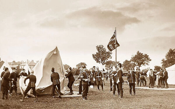 Harrogate - Volunteers Battalion Camp - Victorian period
