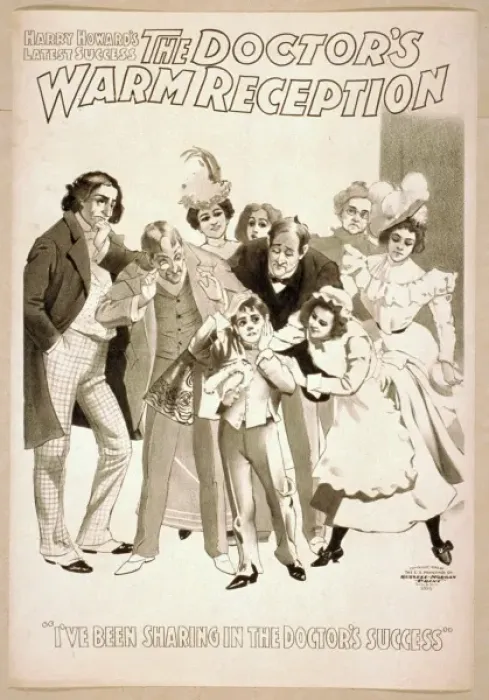 Framed Print : Harry Howards latest success The doctors warm reception Framed Print : Harry Howards latest success The doctors warm reception