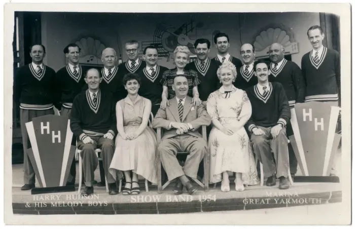 Framed Print : Harry Hudson & His Melody Boys, Show Band 1954 Framed Print : Harry Hudson & His Melody Boys, Show Band 1954