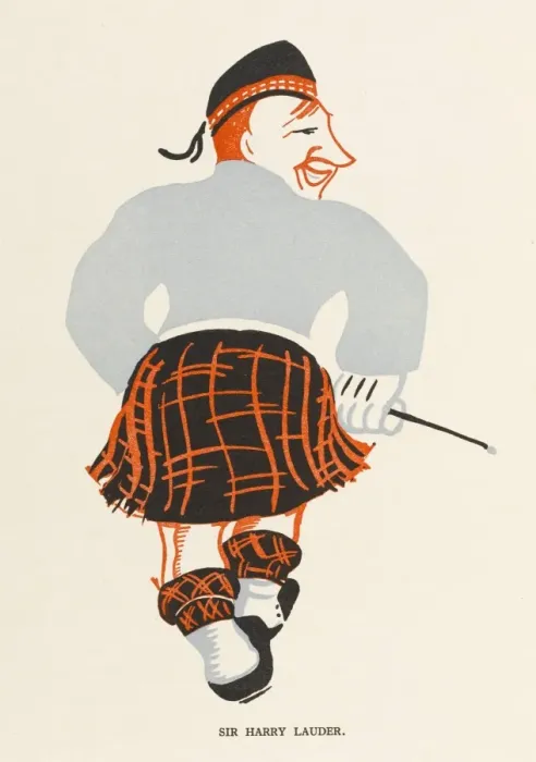 Framed Print : Harry Lauder / Pyke Framed Print : Harry Lauder / Pyke