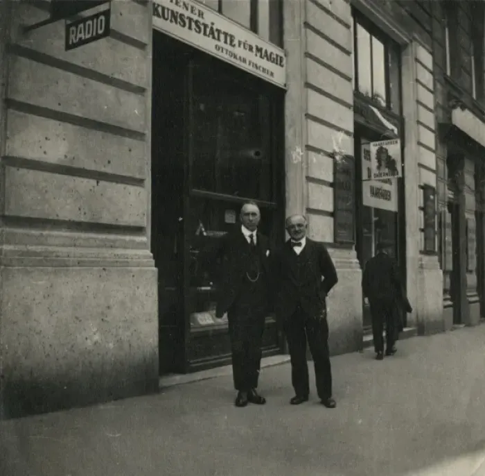 Framed Print : Harry Price and Ottokar Fischer