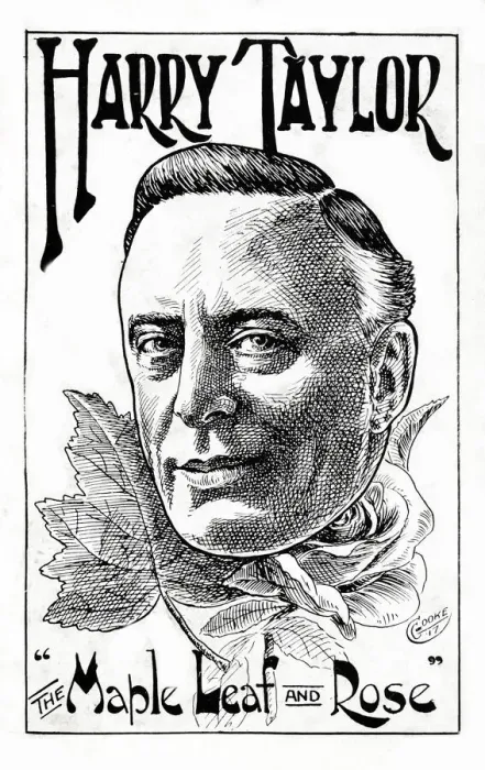 Framed Print : Harry Taylor, song, The Maple Leaf and Rose. Date: 1917 Framed Print : Harry Taylor, song, The Maple Leaf and Rose. Date: 1917