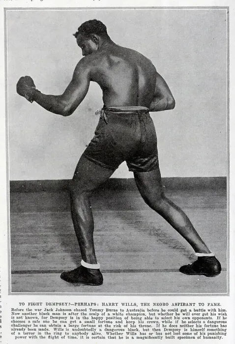 Framed Print : Harry Wills, Boxer Framed Print : Harry Wills, Boxer