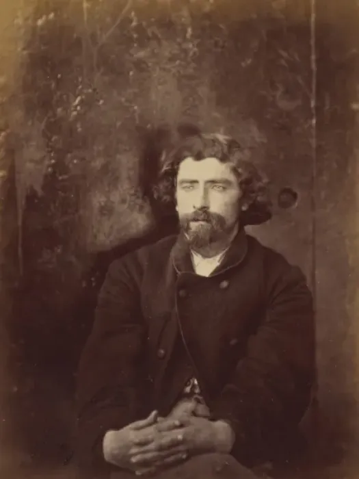 Framed Print : Hartman Richter, half-length portrait, seated, facing slight Framed Print : Hartman Richter, half-length portrait, seated, facing slight