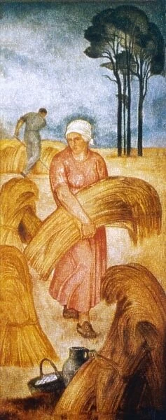 Harvesting in Germany