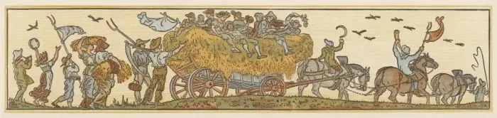 Framed Print : Harvesting Scene Crane Framed Print : Harvesting Scene Crane