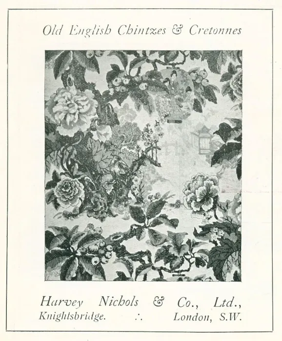 Framed Print : Harvey Nichols and Co Advertisement Framed Print : Harvey Nichols and Co Advertisement